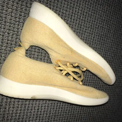 Allbirds Wool Runners Womens Size 10 Tuke Yellow Comfort Athletic Running Shoes