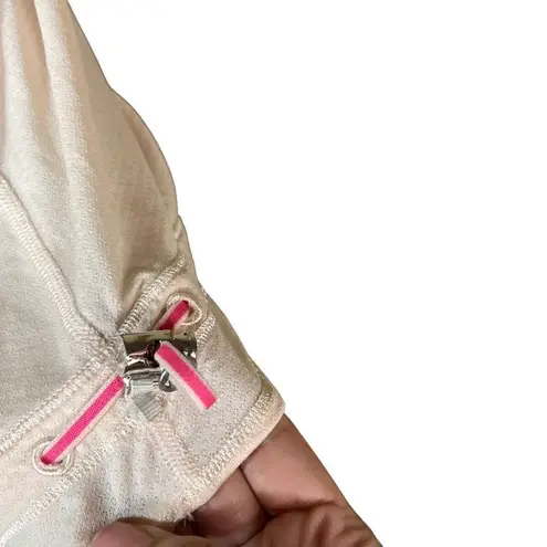 Lululemon Light Pink top drawstring waist size 6