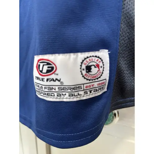 Genuine Merchandise L.A. Dodgers Jersey Button Up Embroidered True Fan EUC Lic