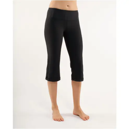 Lululemon  Groove Crop Black Quilting Winter Reversible Legging Size 6 - Image 3
