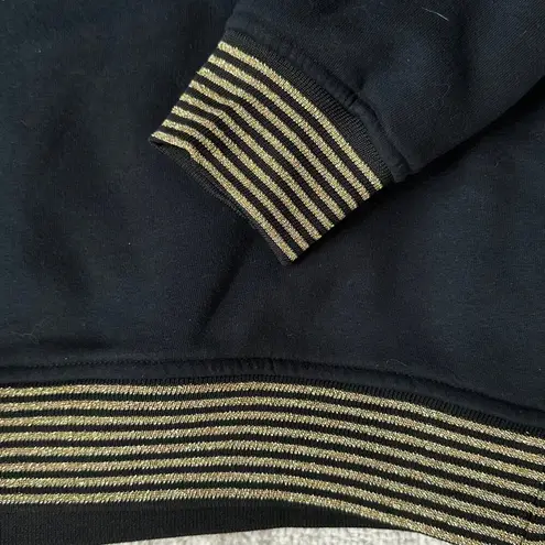 Vintage Caesar's Palace Black Embroidered Sweatshirt sz M/L