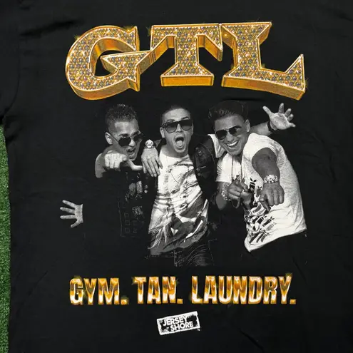 MTV Jersey Shore GTL Gym Tan Laundry T-Shirt Size Medium