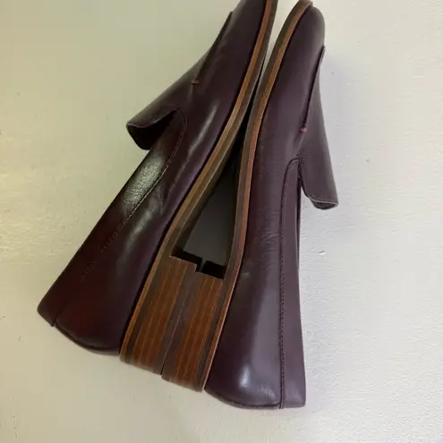 Aerosoles East Side2 Burgundy Leather Loafers – Size 7.5