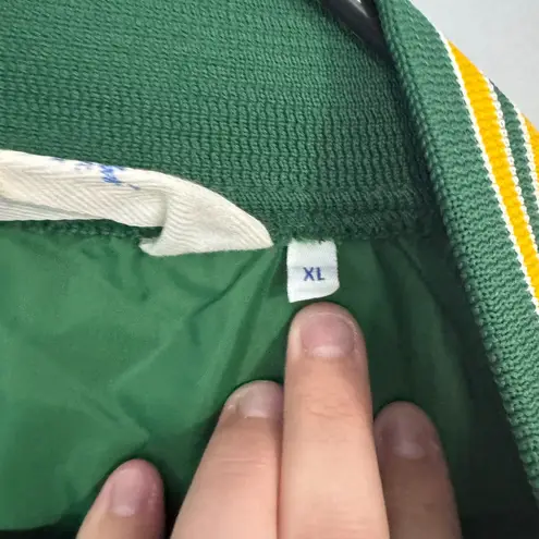 Vintage Chalk Line Notre Dame Fightin Irish Button Down Athletic Jacket Adult Size XL thumbnail 9