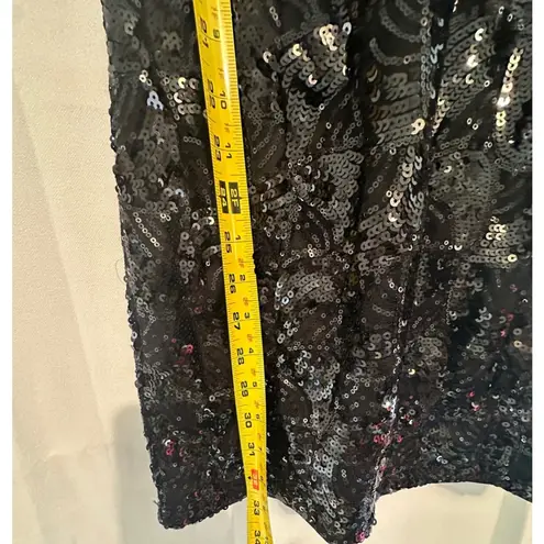 🔥Midnight Nikibiki Black mini Sequined Dress Size S