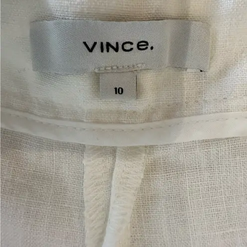 Vince hemp low-rise utility pant (off-white, size 10)