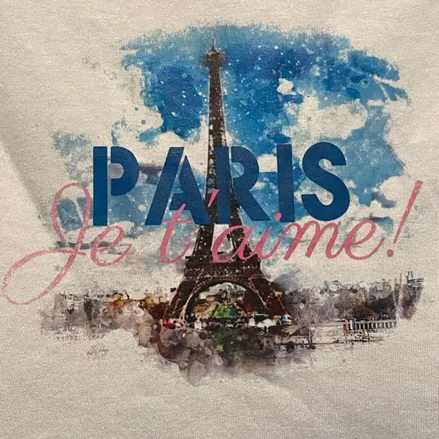 Custom Reworked Crop Feather Graphic PARIS T