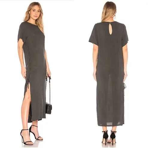 LNA NWT Los Angeles Alvarez dress in charcoal