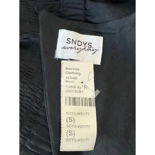 SNDYS Lottie Dress in Black Small New Womens Maxi Gown