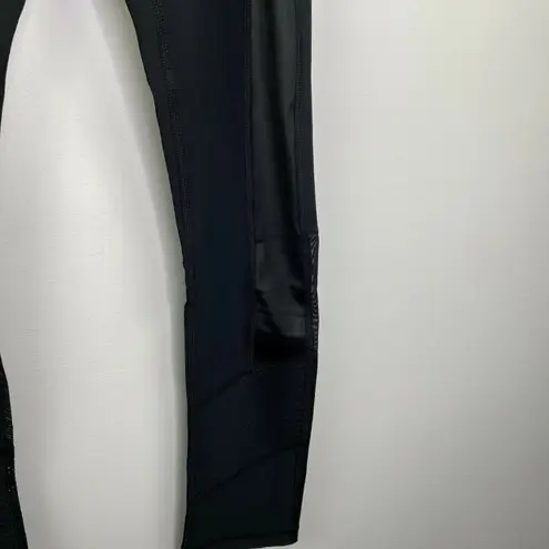 Central Park Sport Black Full Length Active Leggings Women's Size Medium M