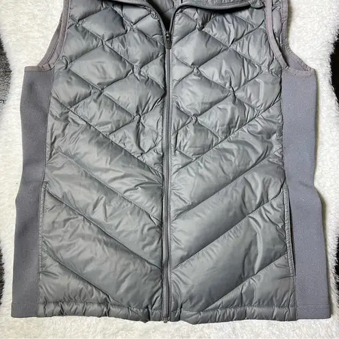 Lucy Gray Goose Down Insulated Quilted Puffer Vest