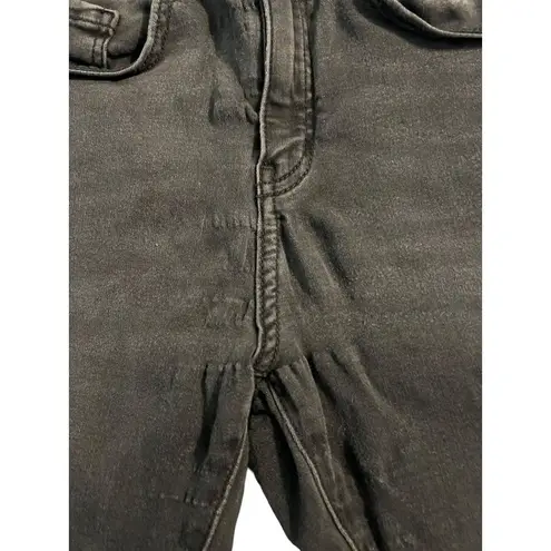 Kancan Signature Skye High Skinny Black Jeans 3 Button Waist Size 25 READ