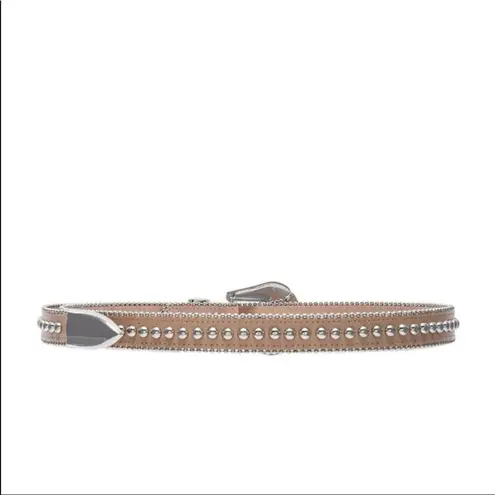 B-low the Belt  Barcelona Belt with Silver Studs Small