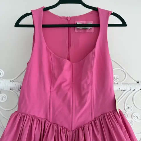 BHLDN Anthropologie Jemma Maxi Dress Small Pink Tulle Corset Romantic Coquette