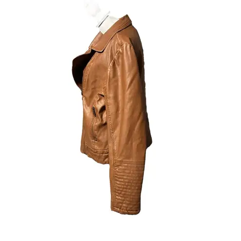 Universal Threads Universal Thread women's size medium faux brown leather jacket