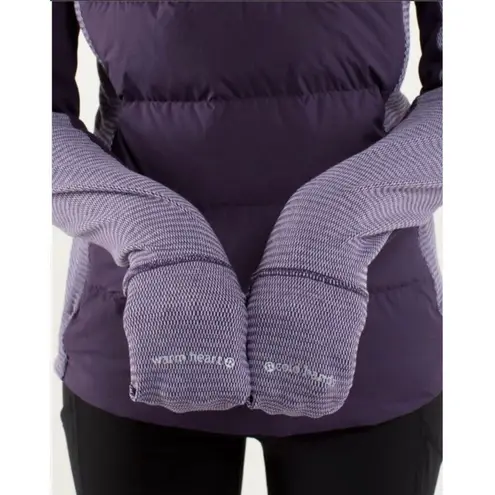 Lululemon Fluff Off Hooded PulloverDown Zinfandel Purple size 6