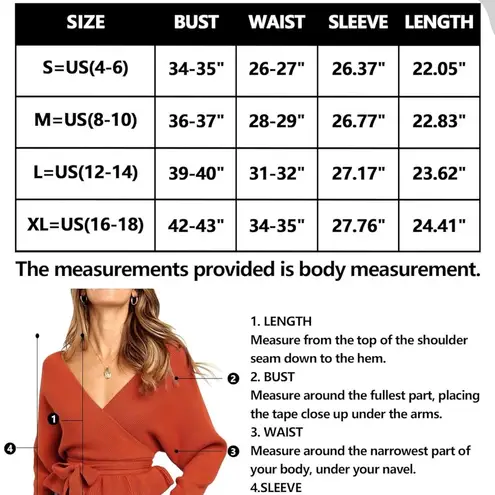 Zesica Orange Peplum Front/Back V