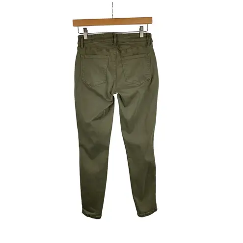 Cosmic Blue Love Womens Olive Green Cargo Pants Size 27