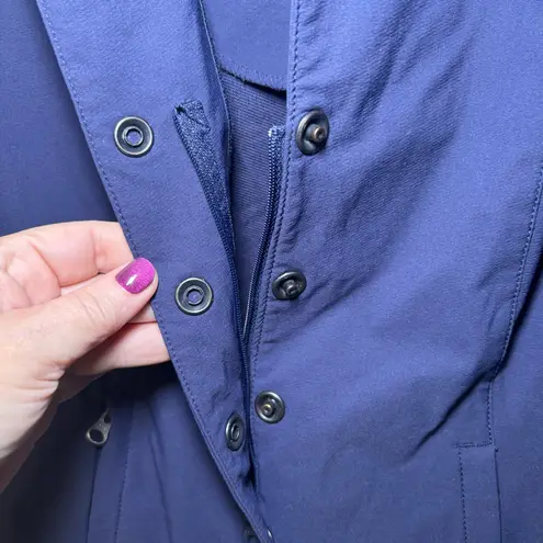 Kerrits Equestrian Competitor Coat Navy Horse Riding Jacket Stretch Small