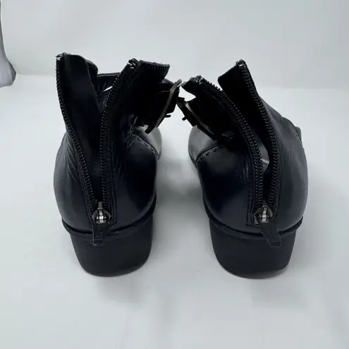 Dansko Black Leather Double Strap Studded Mary Jane Clogs Wedges Shoes Size 39