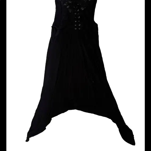 KILLSTAR  No Sleep Shark Bite Hem Dress Gothic Punk Size M