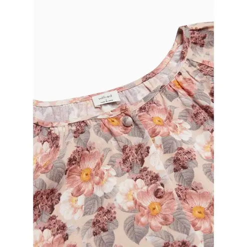 Wilfred Aritzia Sensibility Floral Button Down Top Women’s XS Cottage Prairie