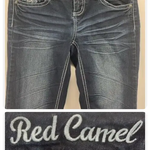 Red Camel  Women's Skinny Jeans Size 9 Distressed Dark thumbnail 6