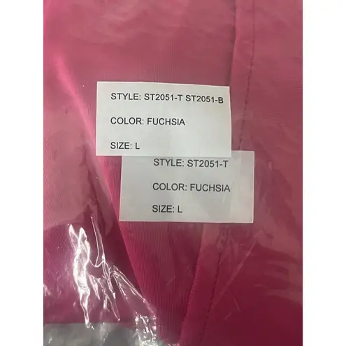 Love j Top And Short Set Womens Size Med Pink Silky Halter Stretch Shorts NEW