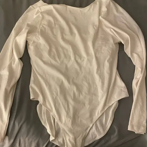 Girlfriend Collective NWT Ivory Ava Bateau bodysuit from , XXXL