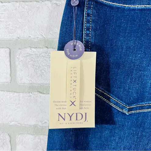 NYDJ NWT Bailey Relaxed Straight Leg Ankle Jeans in Northbridge Wash Size 8