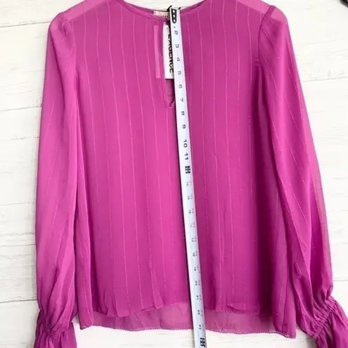 L'Agence L’agence Magenta Blouse