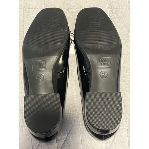 Time And Tru Heels Womens Size 9 Black 1.25 in Heel Memory Foam NIB