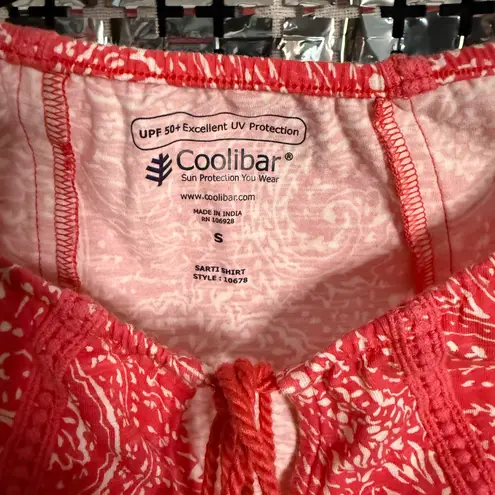 Coolibar Red Paisley Women's Blouse