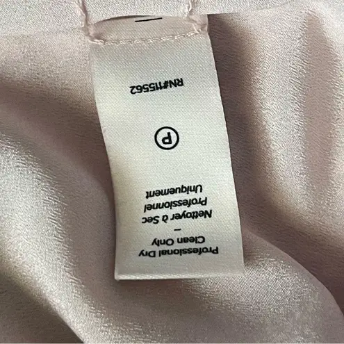 Cinq à Sept NEW  Pink Gold Floral Print Spring Summer Bra Crop Top Size M