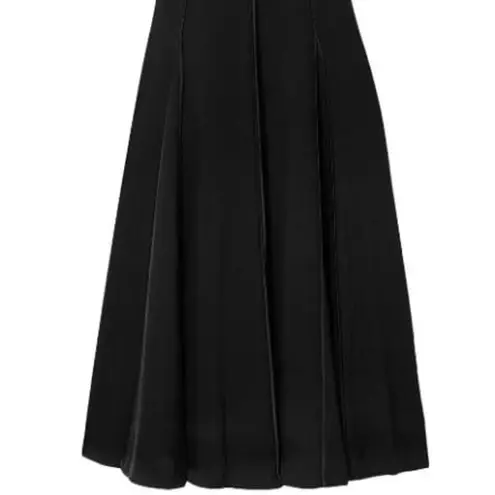 Jason Wu cutout sequined satin trimmed twill midi dress 12