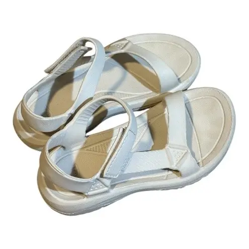 Teva Womens White Size 7 Hurricane Drift Outdoor Waterproof Adjustable Strap