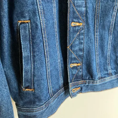 Wrangler | Kindness Is Magic Patch Oversized Jean Jacket | Size M (fits L)