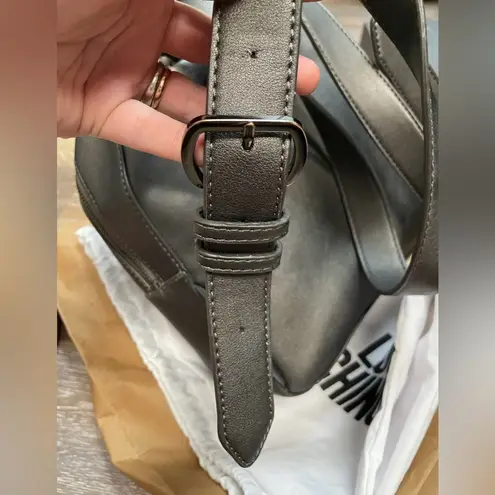 Love moschino - Mini Backback | Gray W/ Gunmetal Hardware | Dustbag, Tags & PPWRK