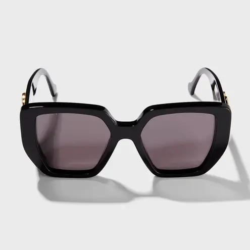 Gucci Geometric Oversized Square Sunglasses, 54mm