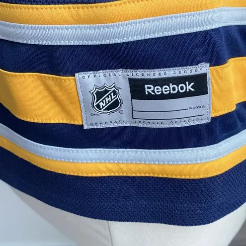 NHL BUFFALO SABERS Hockey Jersey Womens Sz Small Number 28 Zemgus Girgensons Blue