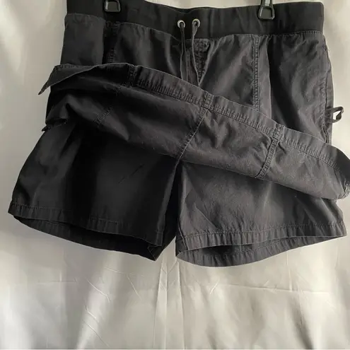 RXB Black Skort with Elastic Waistband and Breathable Fabric Size 18 Summer