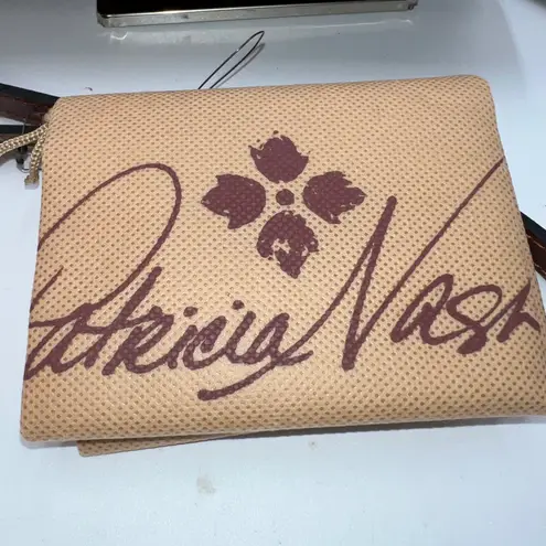 Patricia Nash Florence Embossed Florentine Leather Crossbody Bag Brown