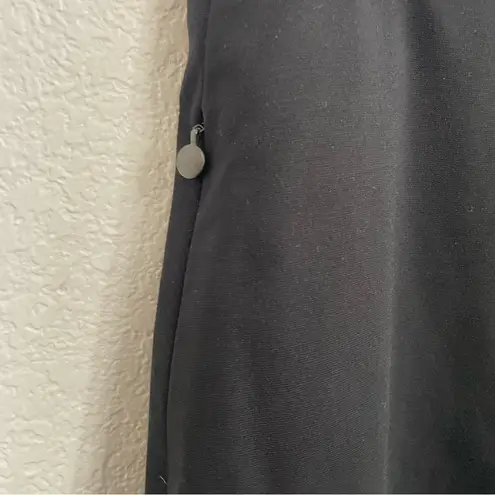 Akris Punto Womens Skirt Black Mini Lined Zip Pocket Business Classic Size 14