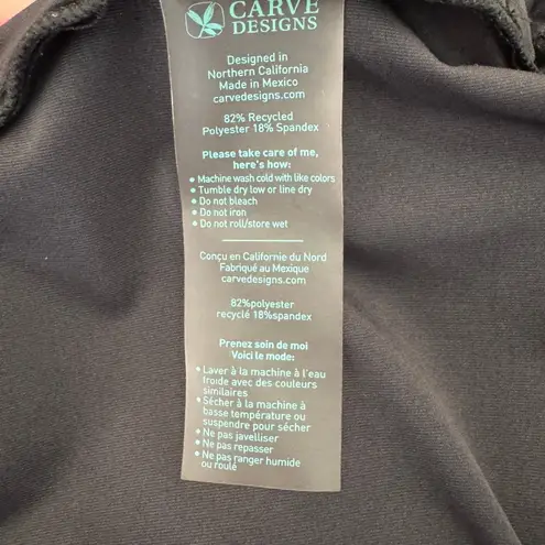 Carve Designs  Performance Jacket XL Black Full Zip Stretch Aporty Athleisure