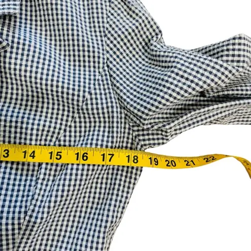 Betsey Johnson Betsy Johnson Vintage 100% cotton black white checker blazer