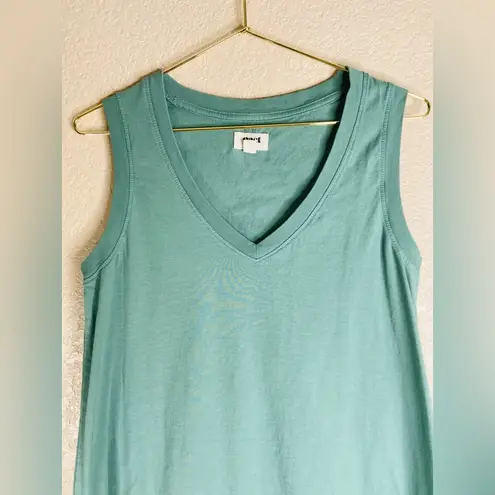 Pact Organic Softspun A-Line TankDress in blue spruce Medium EUC