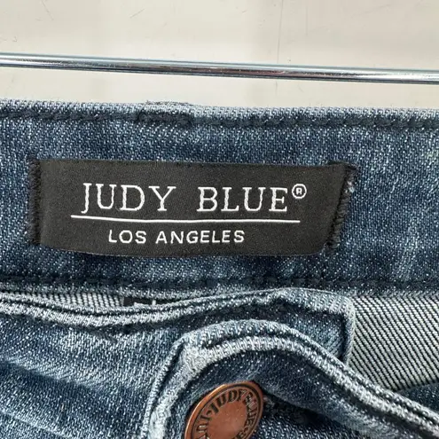 Judy Blue Los Angeles Skinny Fit Jeans Size 5 27 Style JB88525 Blue Whiskering