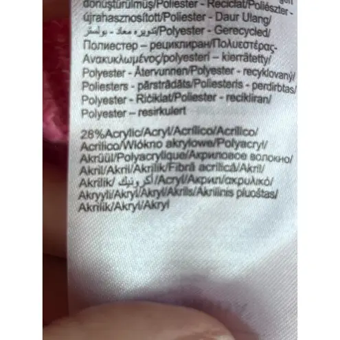 Aware By Vero Moda Hot Pink Bishop Sleeve Turtleneck Sweater Size XS - Image 9