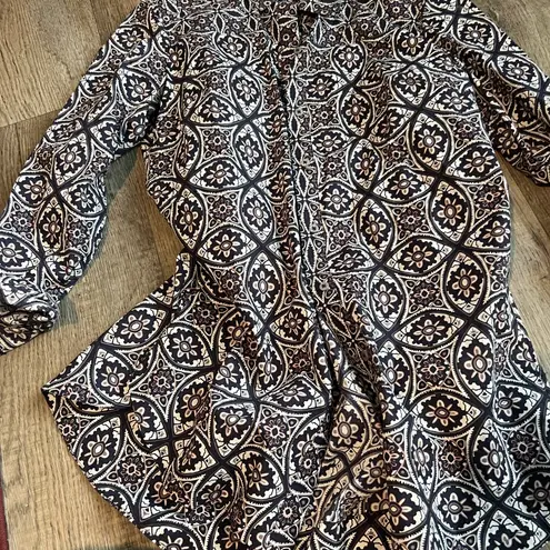 Tyler Boe button down top size 4 Blue