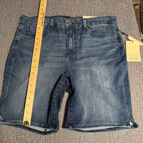 NYDJ Women’s Ella Side Slit Denim Shorts